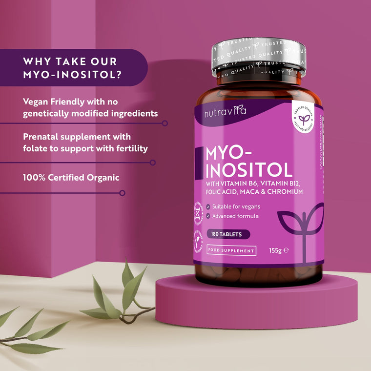 Myo-Inositol - 180 Tablets