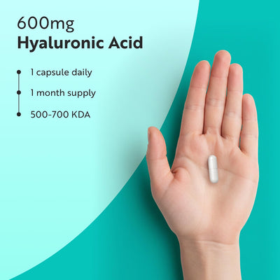 Hyaluronic Acid 600mg - 30 Capsules