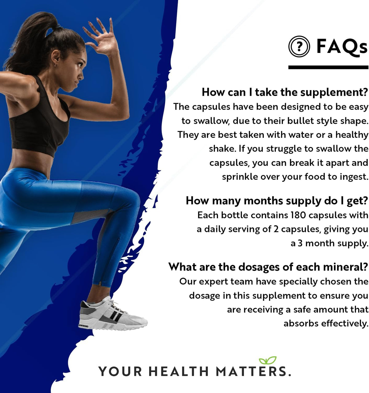 BCAA High Strength 1000mg 2:1:1 - 180 Vegan Capsules - NLR