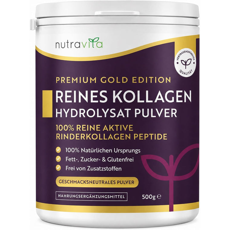 Premium Gold Standard Bovine Collagen Powder - 50 Servings