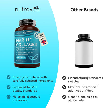 Marine Collagen With Hyaluronic Acid - 90 Capsules - image 8
