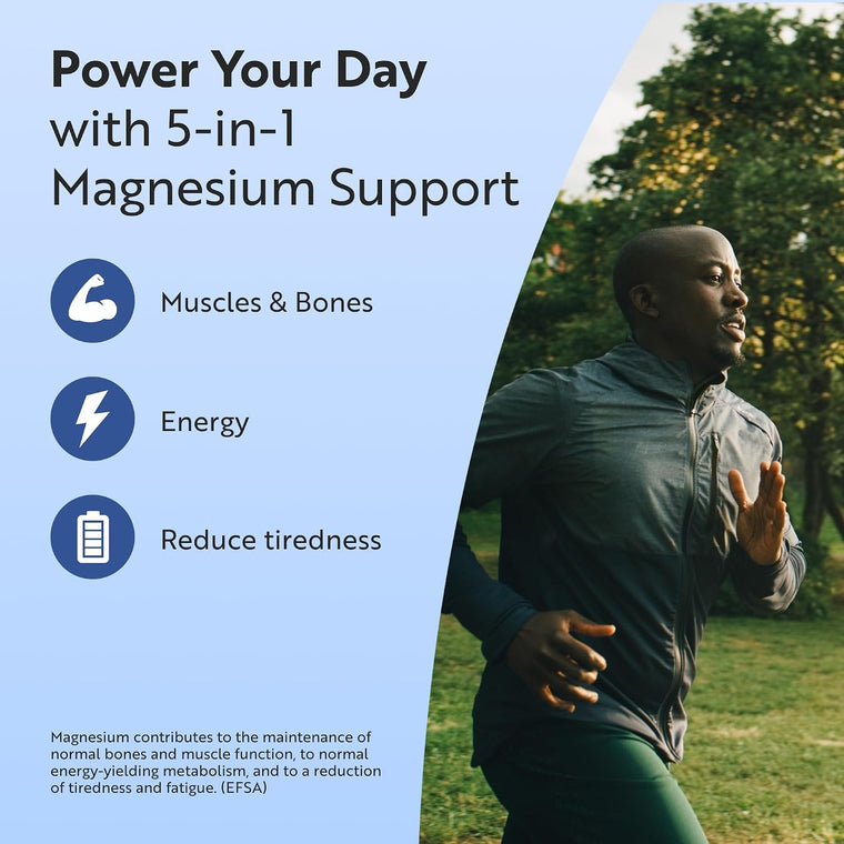 Multi Magnesium 5 -In-1 Complex - 120 Vegan Capsules