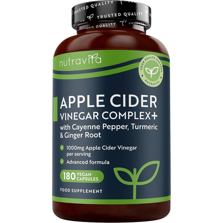 Apple Cider Vinegar Complex - 180 Vegan Capsules