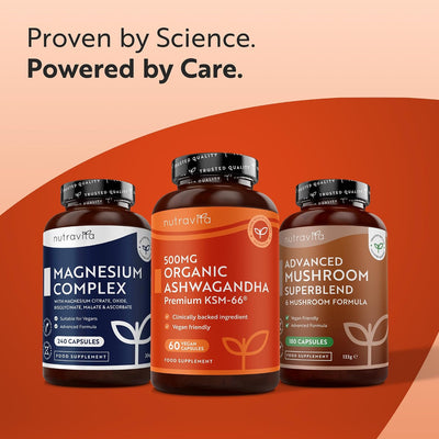 Organic Ashwagandha 500MG KSM-66 - 60 Vegan Capsules - image 9