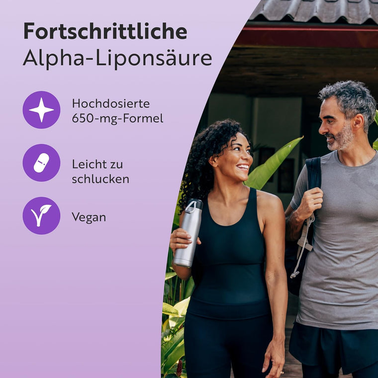 Alpha Lipoic Acid - 120 Vegan Capsules