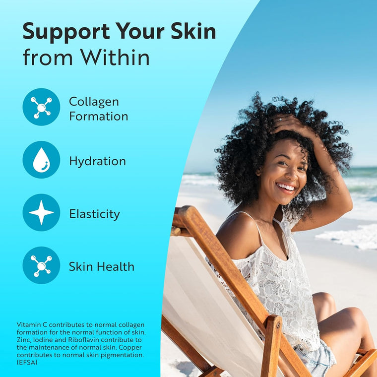 Marine Collagen With Hyaluronic Acid 1400mg - 60 Tablets