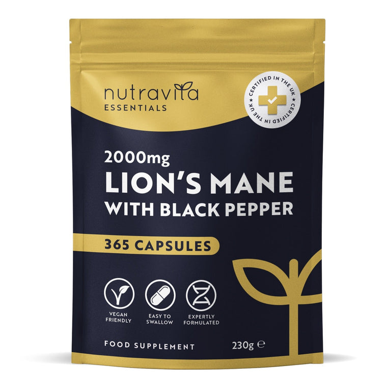 Organic Lions Mane 365 Vegan Capsules