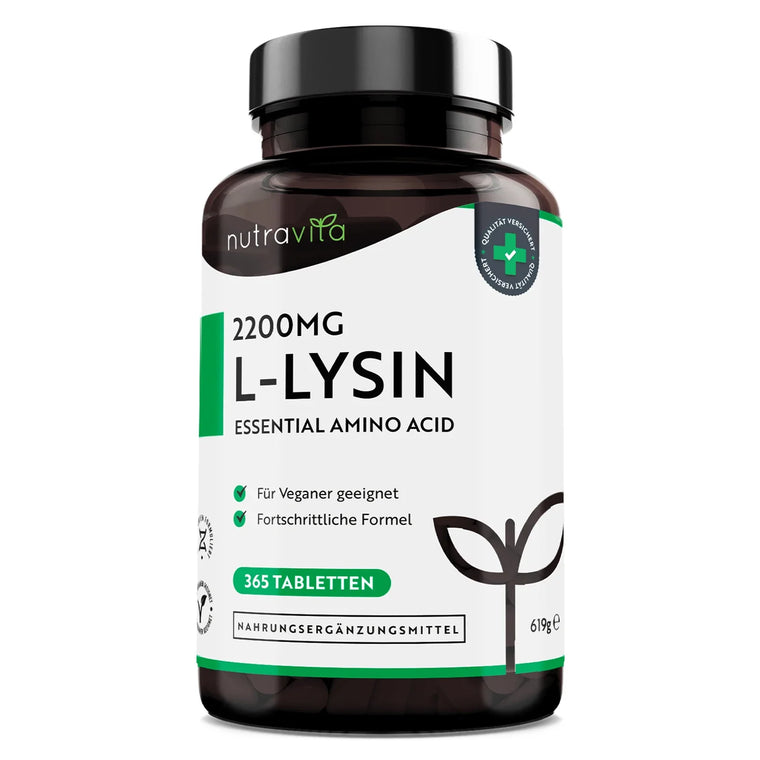 L-Lysin 2200mg 365 Tabletten