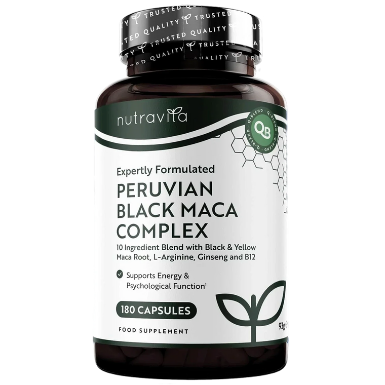 Schwarzer Maca-Komplex 6000 mg - 180 Kapseln