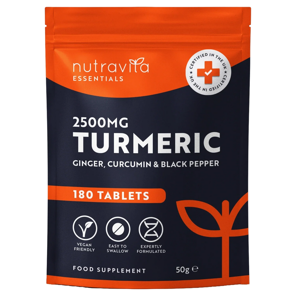 Turmeric 2500mg Essentials 180 Tablets