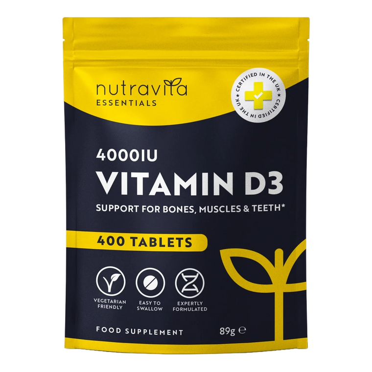 Vitamin D3 4000 IE Essentials 400 Tabletten