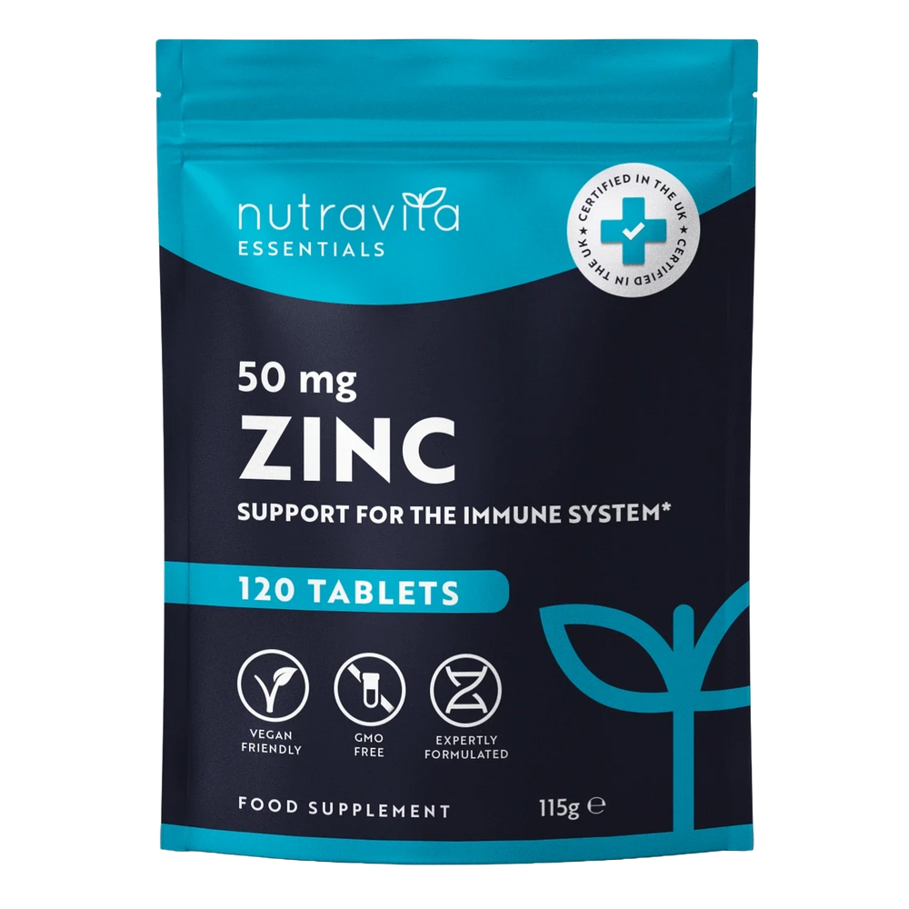 Zinc 50mg Essentials 120 Tablets
