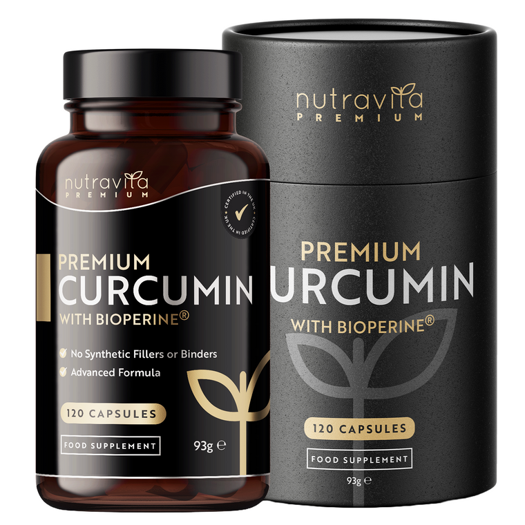 Premium Curcumin 95% Curcuminoids with Bioperine - 120 Capsules