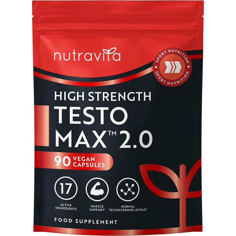 Testomax 2.0 - 90 Vegan Capsules