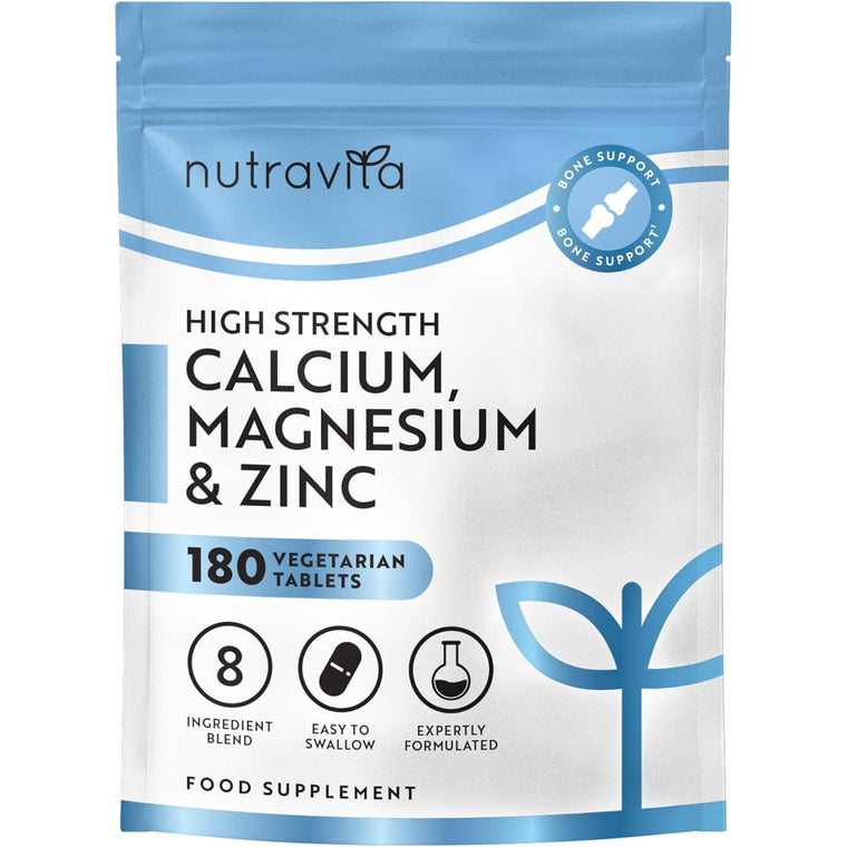 Calcium Magnesium & Zinc Complex - 180 Tablets