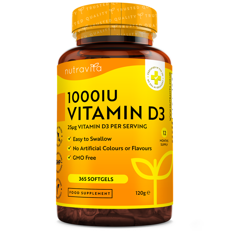 Vitamin D3 - 365 Softgels
