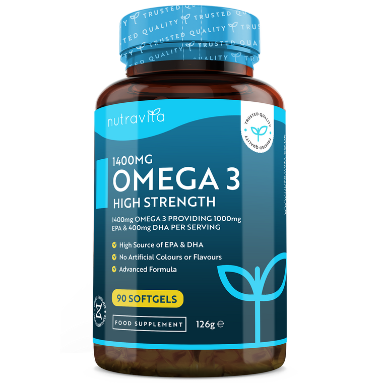 Omega 3 High Strength - 90 Softgels