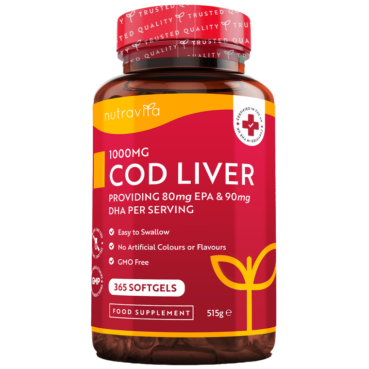 Cod Liver Oil - 365 Softgels