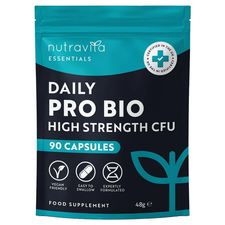 Daily Probiotics - High Strength CFU - 90 Capsules