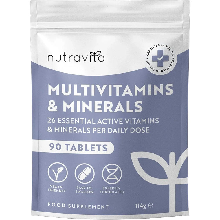 Multivitamin Tablets for Men & Women - 90 Tablets