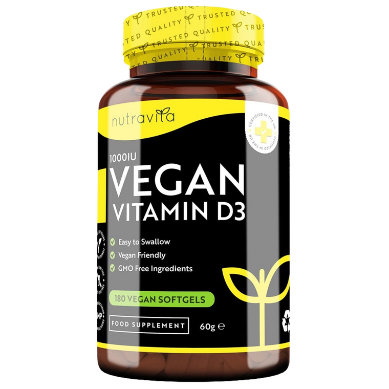 Vegan Vitamin D3 - 180 Vegan Softgels
