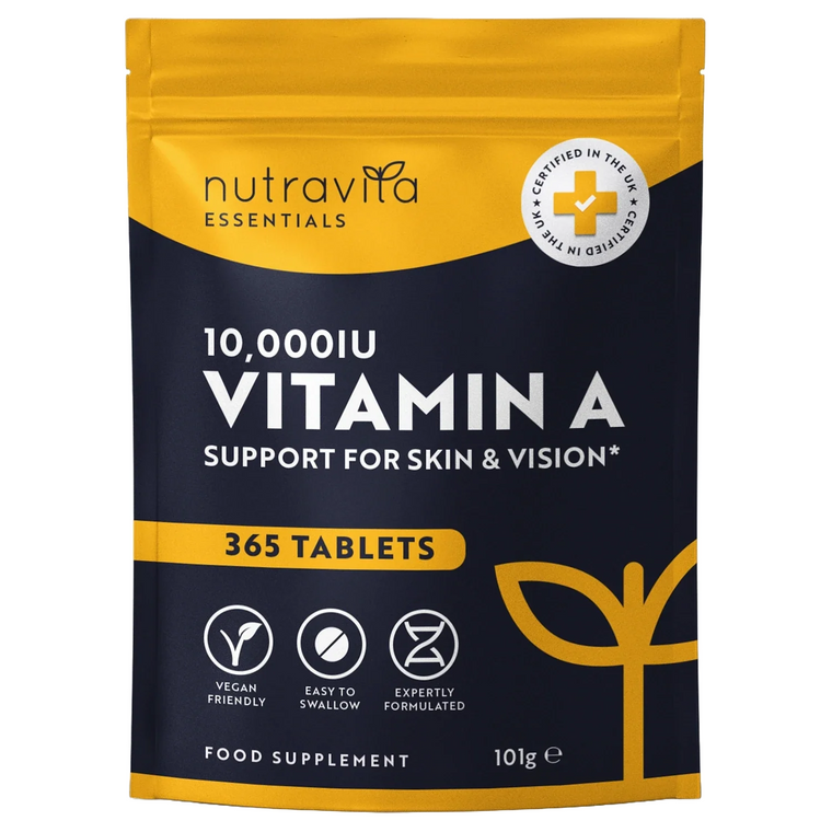 Vitamin A 10,000 IU Essentials - 365 Tablets