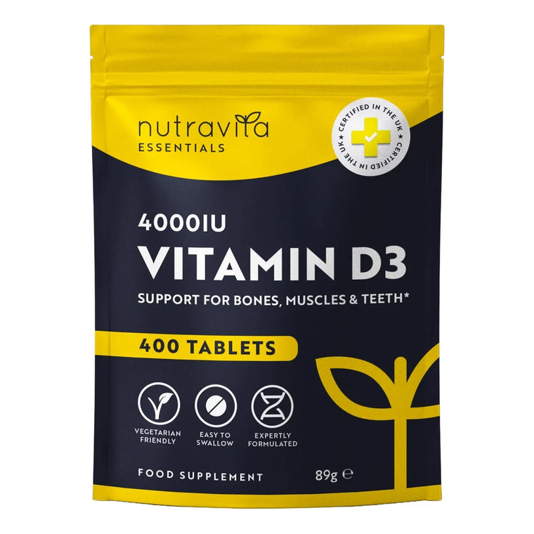 Vitamin D3 4000 IU Essentials - 400 Tablets