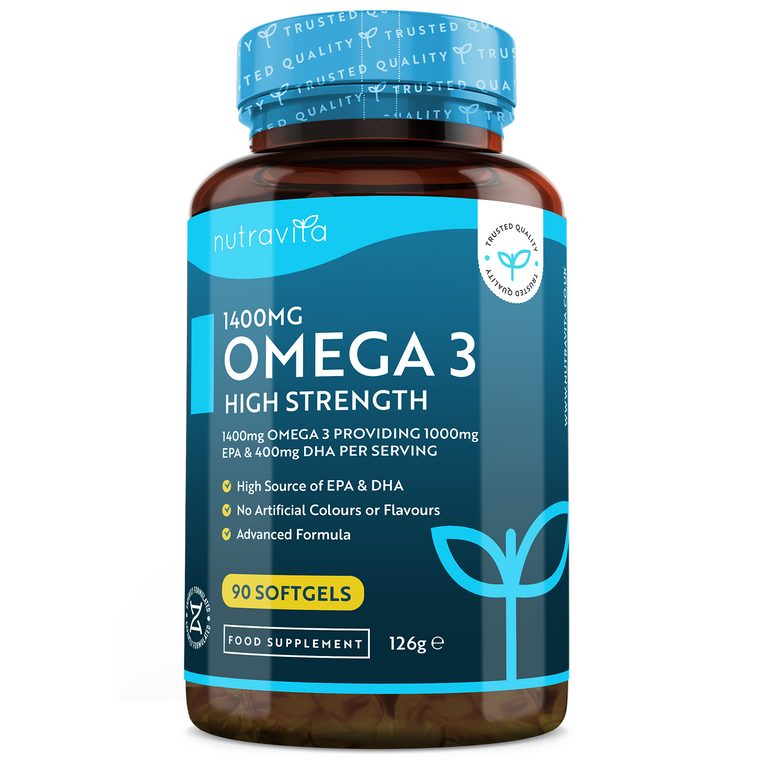 Omega 3 High Strength - 90 Softgels
