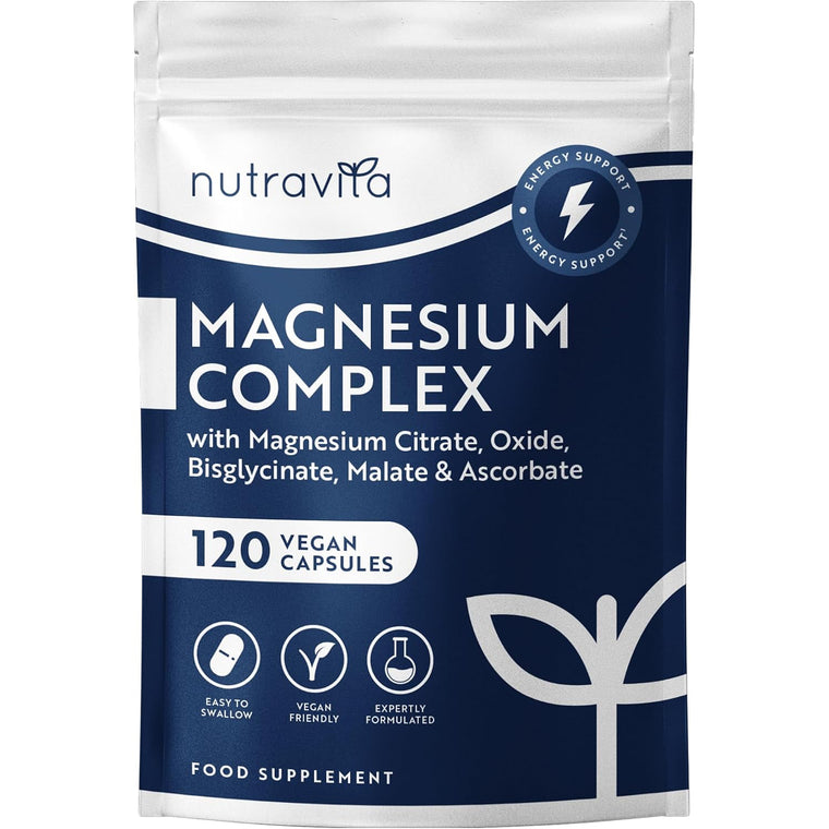 Multi Magnesium 5 -In-1 Complex - 120 Vegan Capsules