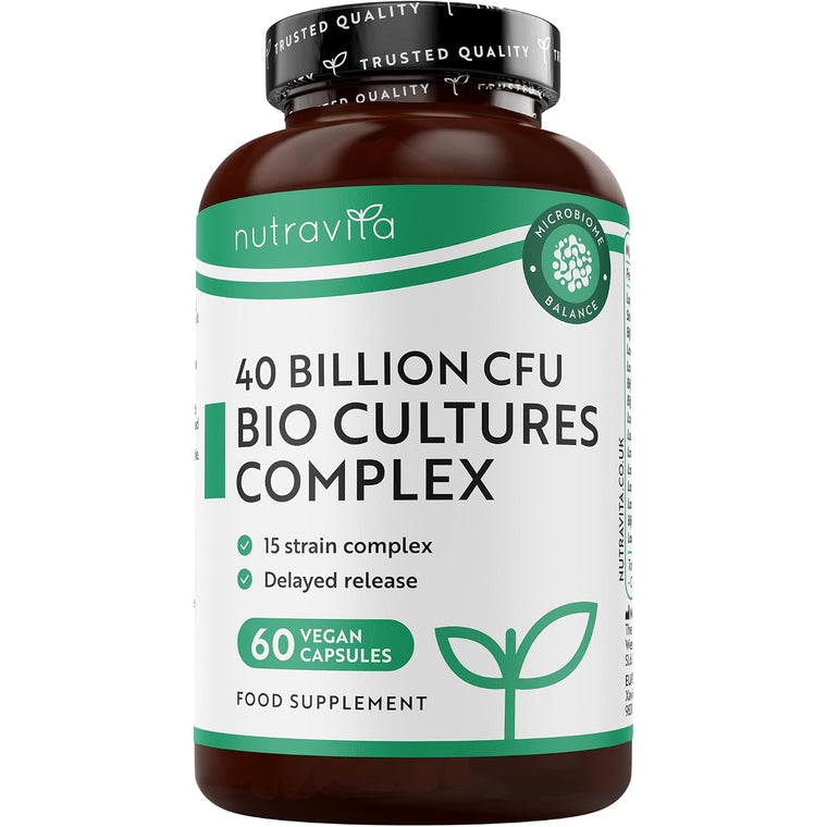 40 Billion CFU 15 Strain Probiotics - 60 Vegan Capsules