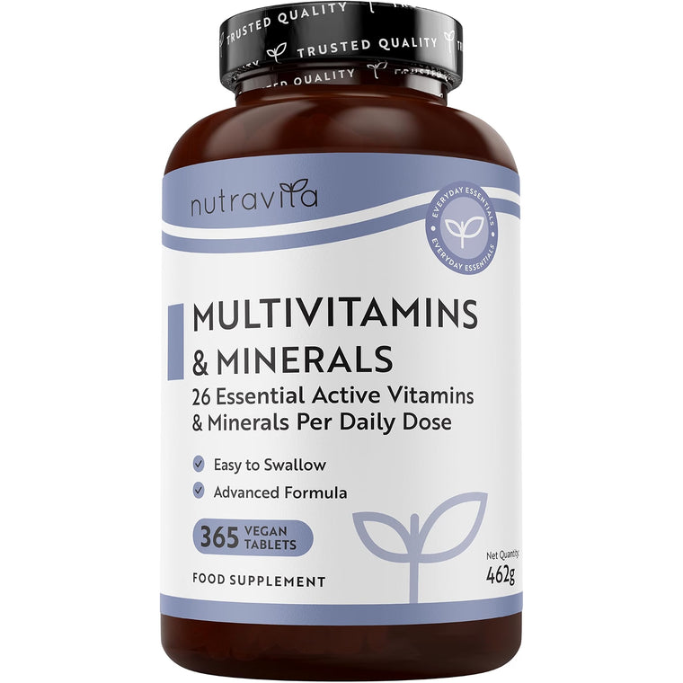 Multivitamin Tablets for Men & Women - 365 Tablets