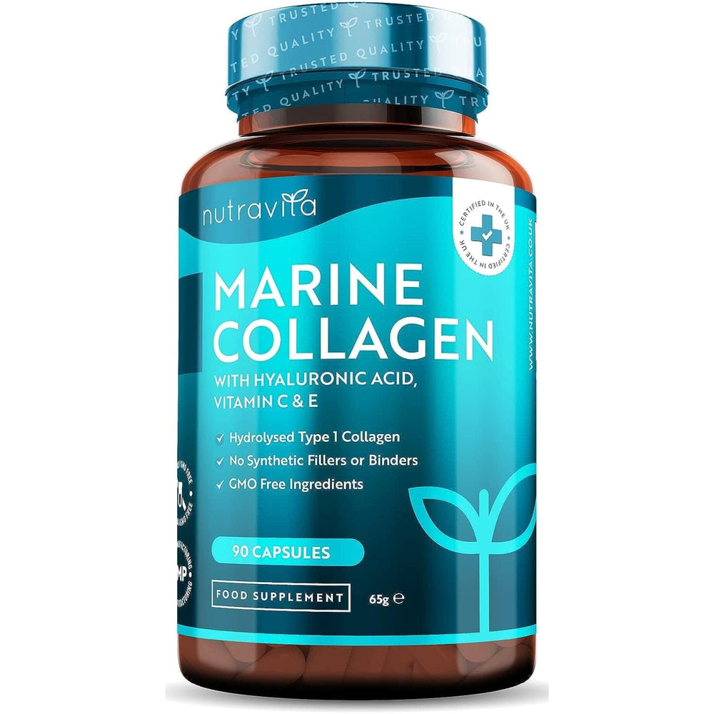 Marine Collagen With Hyaluronic Acid - 90 Capsules - image 1