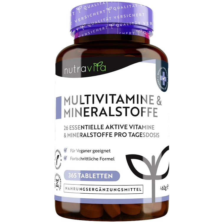 Multivitamine & Mineralien 365 Tabletten