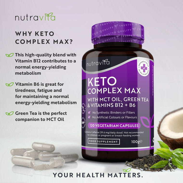 Keto Complex Max - 120 Vegetarian Capsules