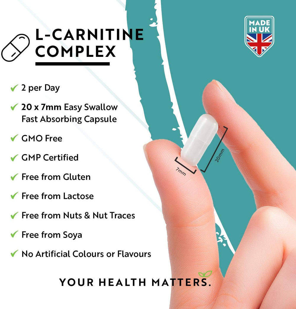 L Carnitine Capsules | 150 Vegan Capsules | Nutravita | Nutravita L Carnitine Capsules | 150 Vegan Capsules | Nutravita | Nutravita