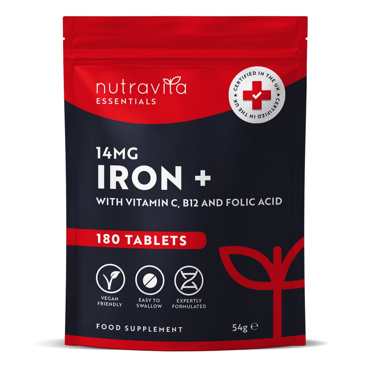 Eisen 14mg Essentials 180 Tabletten
